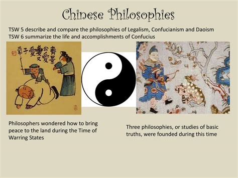 what are the three schools of philosophy in ancient china